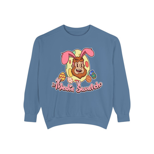 【CPGN STUDIO】24FW★ Cake Bunny Pigment Sweatshirt grey unisex sweater | luminous | jazzy | Little Man Happy