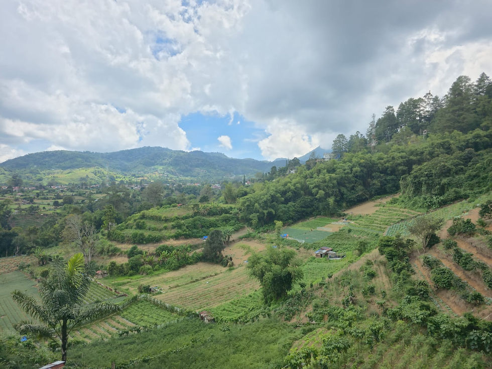 uitzicht Noord-Sumatra