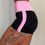 Miniatura: Short Moon Preto com Rosa chiclete 