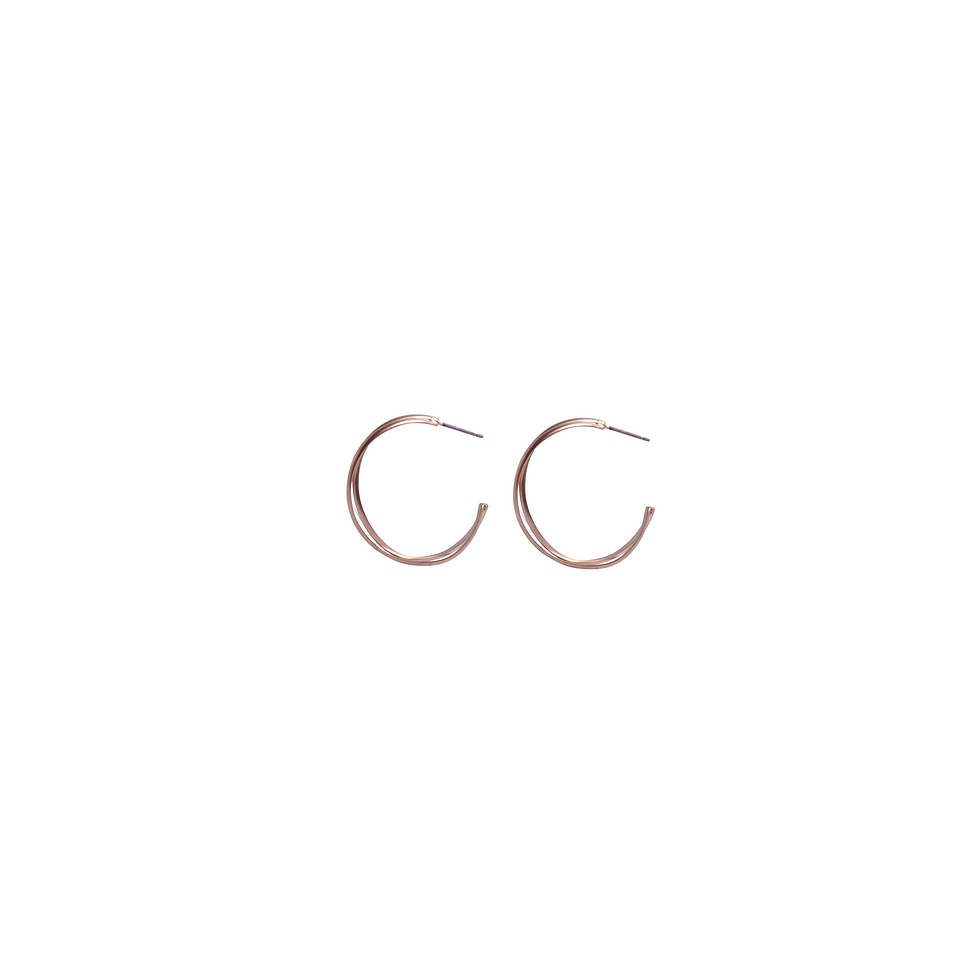 Thumbnail: Wire Hoop Earrings
