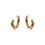 Thumbnail: Gold Wavy Studs