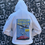 Thumbnail: Drop Beats Not Bombs White Zip-Up Hoodie