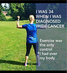 Sarah Newman cancer and exercise