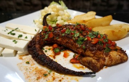 Arranged Food and Objects