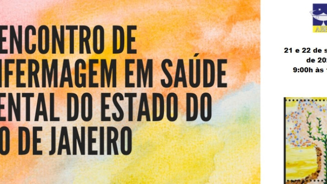 NOVA DATA: II Encontro de Enfermagem em Saúde Mental do Estado do Rio de Janeiro