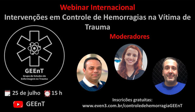 Webinar / GEEnT - Programação completa