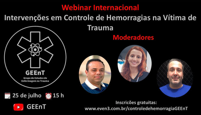 Webinar / GEEnT - Programação completa