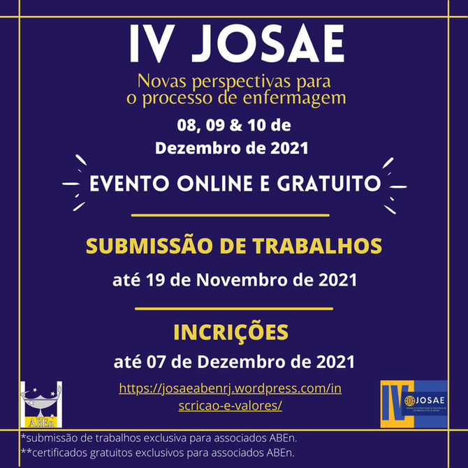 IV Jornada de Sistematização da Assistência de Enfermagem do Rio de Janeiro