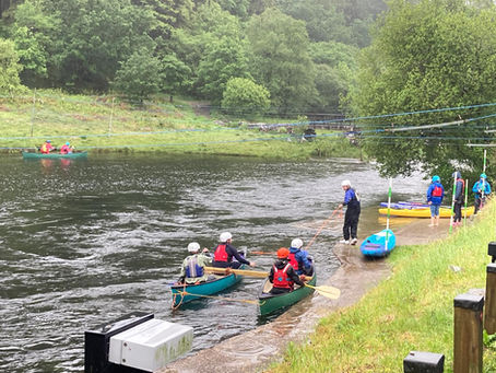 Raft race and open evening