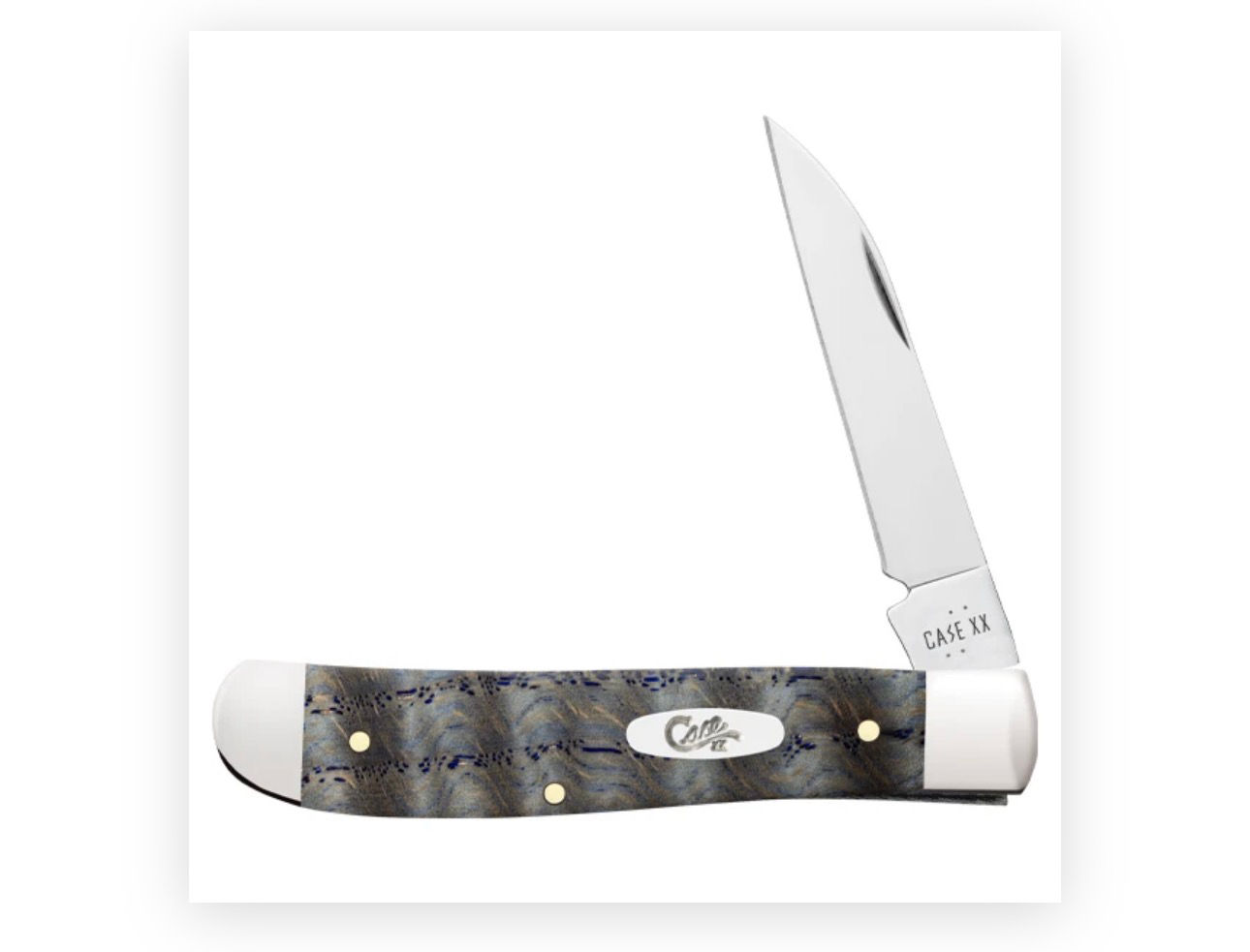 Blue Curly Oak Mini Trapper 