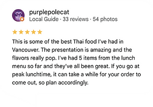 The best Thai food in Vancouver