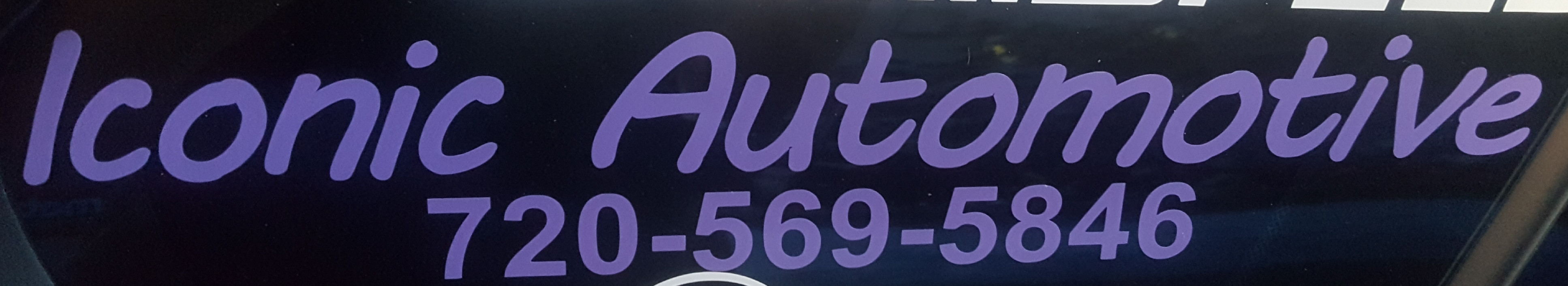 Iconic Window Decal