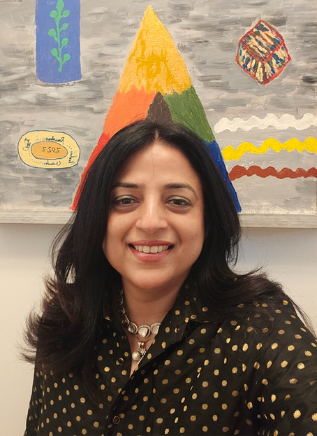Roshni Luthra, Reiki Grand Master, at her healing studio in The Lakes, Dubai
