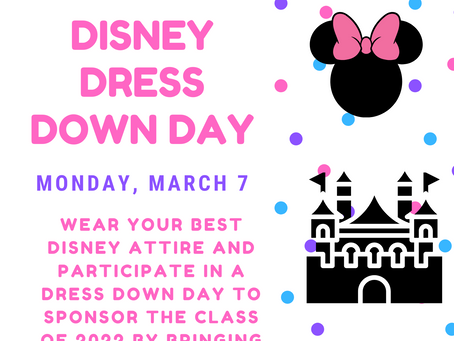 Disney Dress Down Day