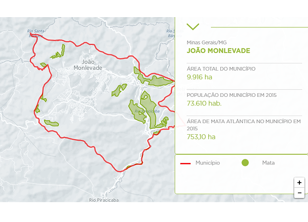 Mapa João Monlevade