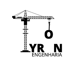 Logo da Tyron Engenharia e Arquitetura na cor preta
