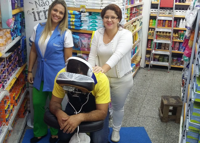 Massagem em ambientes de compras- marketing sensorial