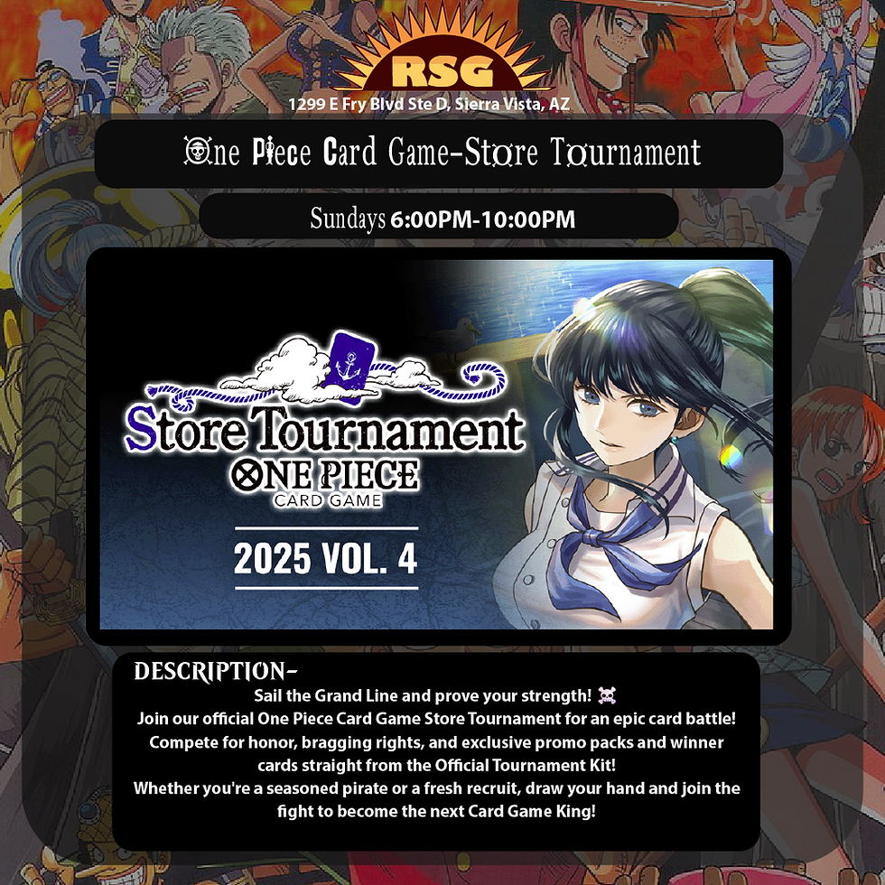  One Piece-Store Tournament And Play