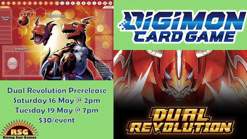 Digimon Duel Revolution $30 Events