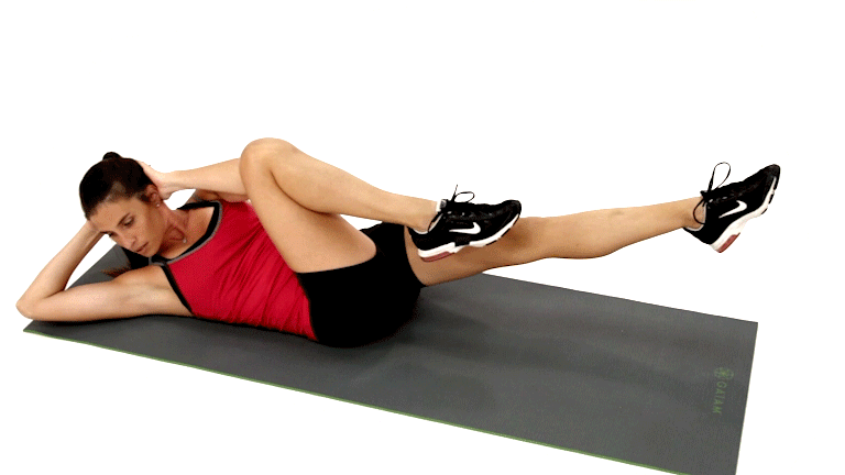 Tummy exercises in Kenya.