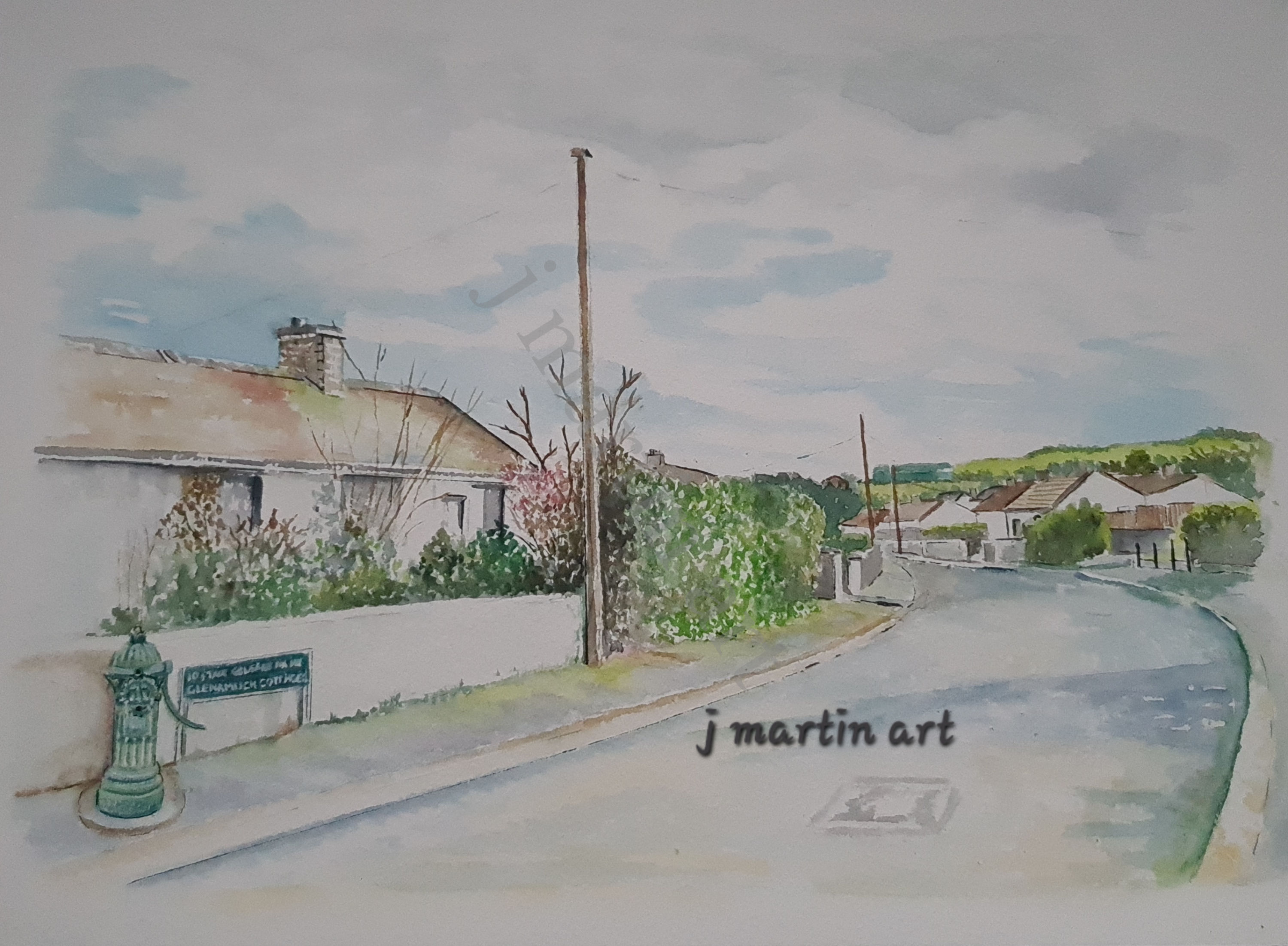 Glenamuck Cottages Kilternan Prints