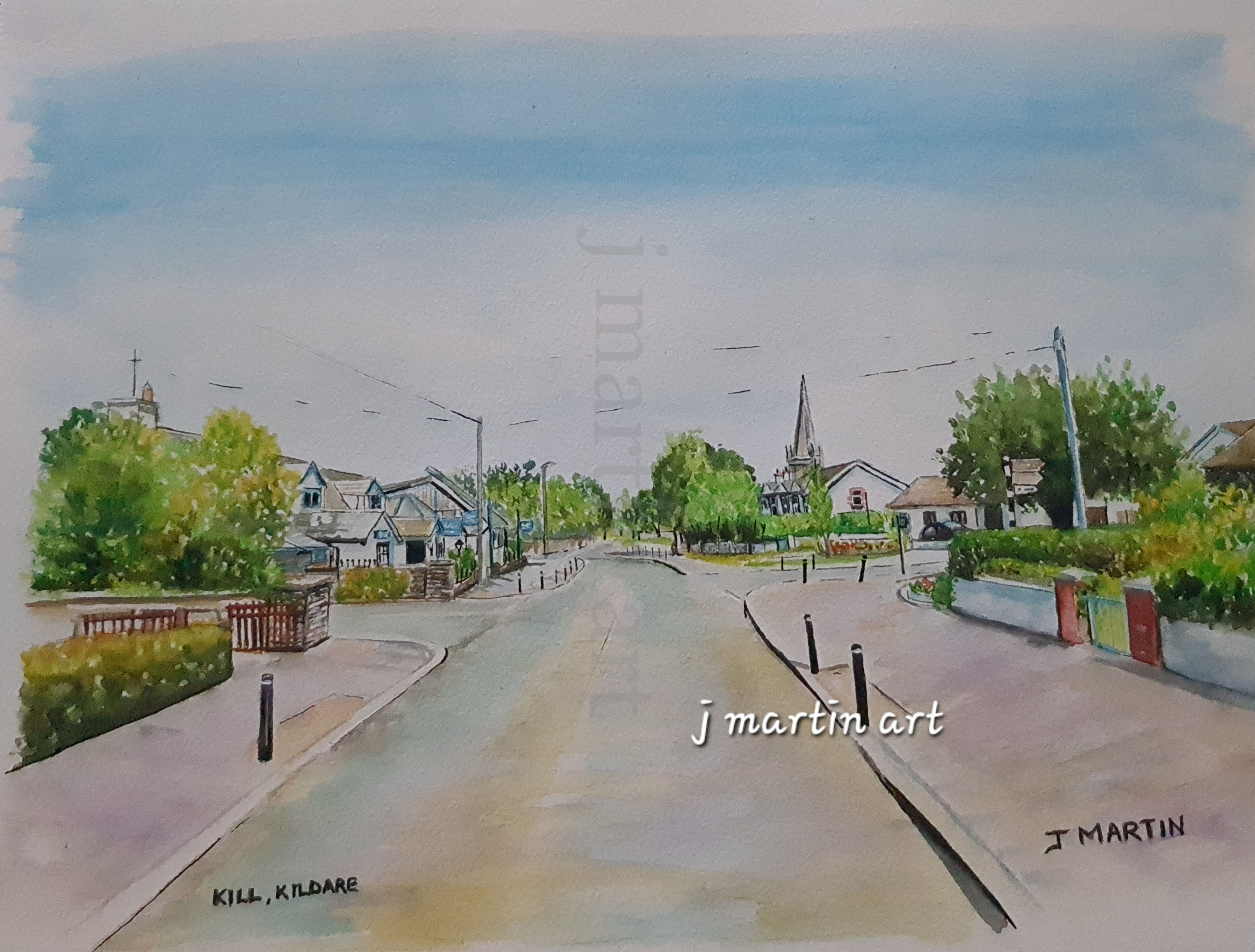 Kill Village, Co Kildare.