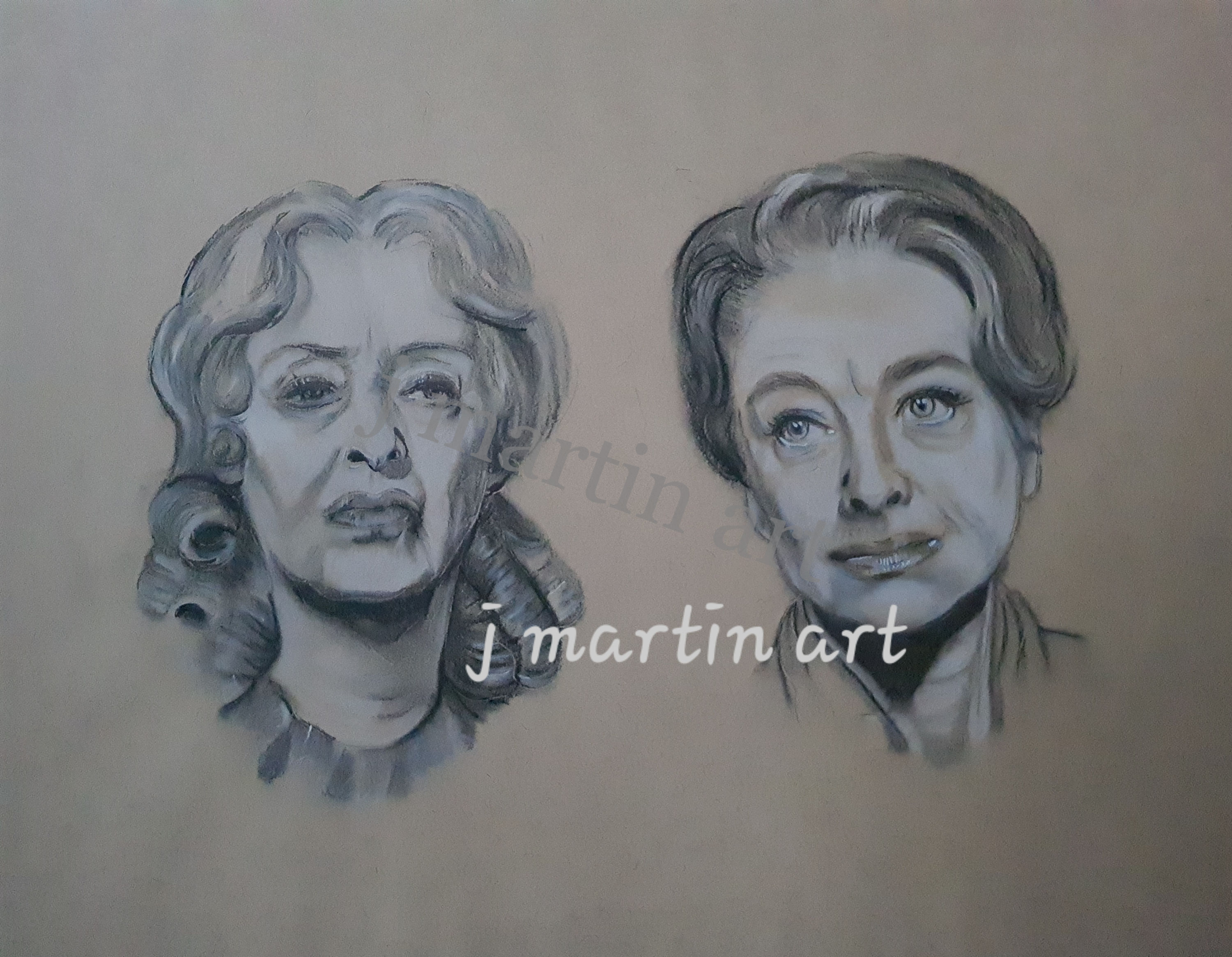 Bette Davis and Joan Crawford.