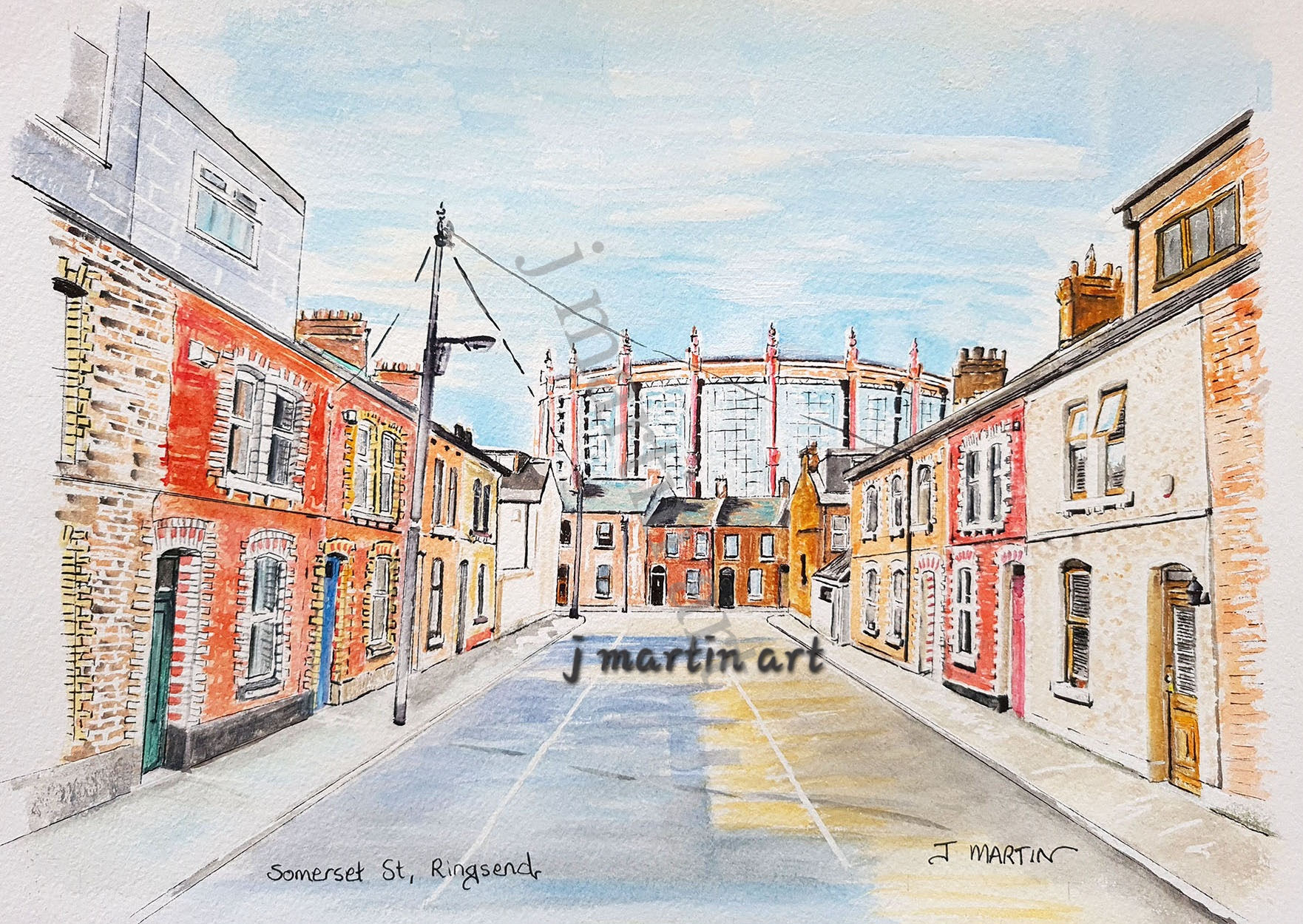 Somerset Street, Ringsend, Dublin 4 Prints