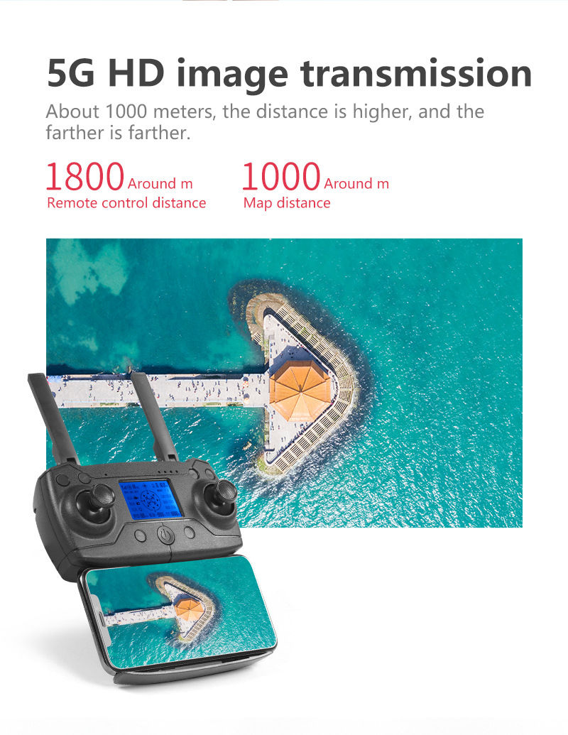 Thumbnail: KY601G GPS Foldable 4K Drone with 5G Control
