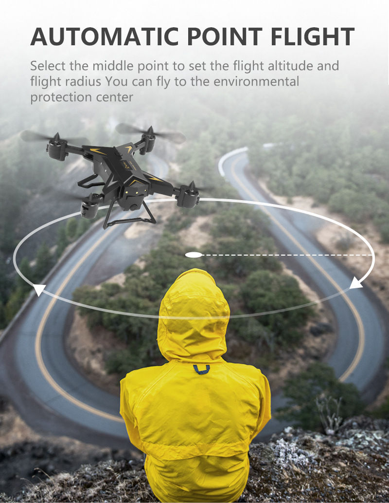 Thumbnail: KY601G GPS Foldable 4K Drone with 5G Control