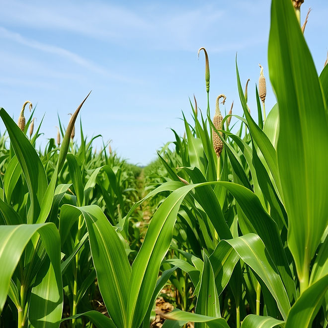beautiful green plants, journaling, iowa corn fields.jpg