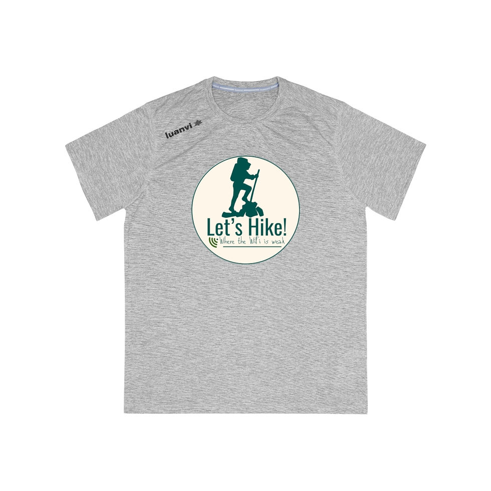 Thumbnail: Hike where the WiFi is weak | mannen sport shirt