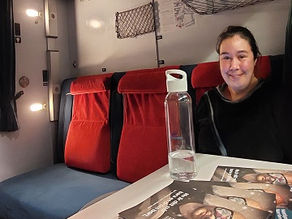 Met de trein naar Lapland