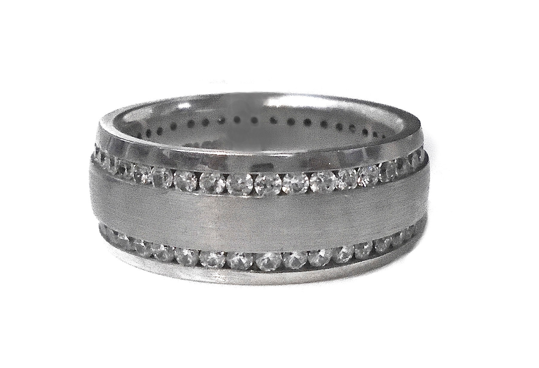 Double Edged Diamond Band