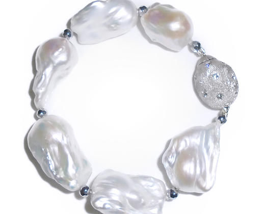 Thumbnail: SS Pearl Drop Earring