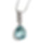 Thumbnail: Blue Topaz Dangling Briollette