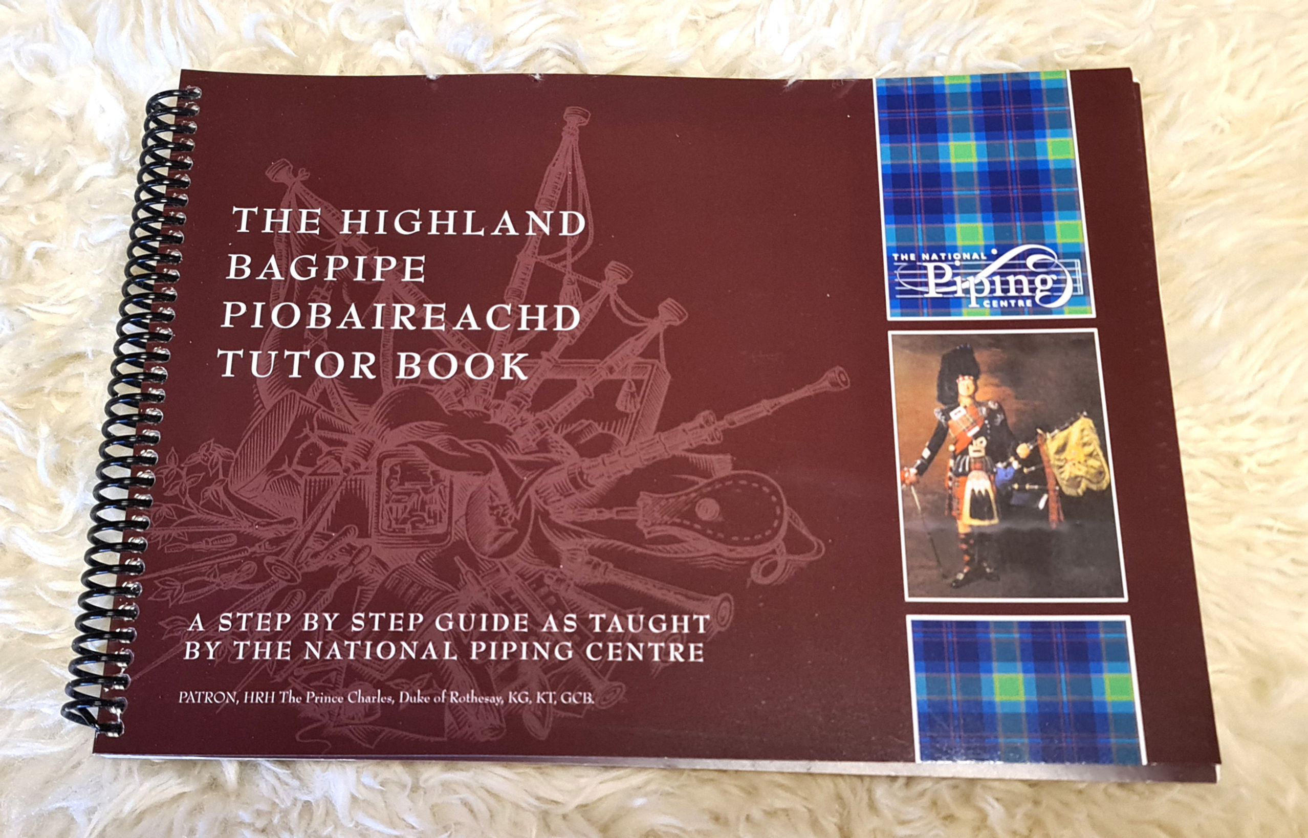 The Highland Bagpipe Piobaireached Tutor Book vom National Piping Centre