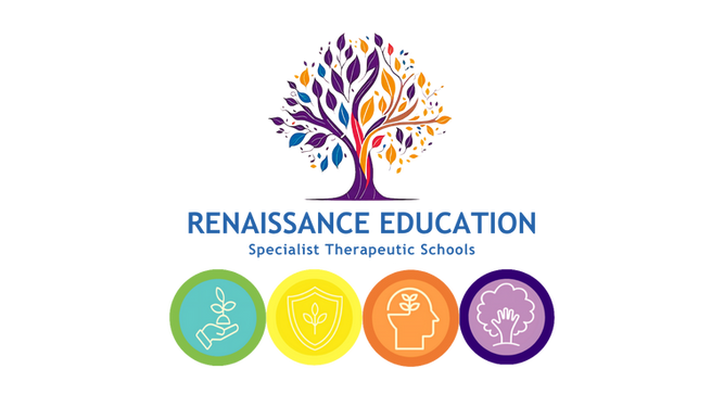 Renaissance Education Logo and Values