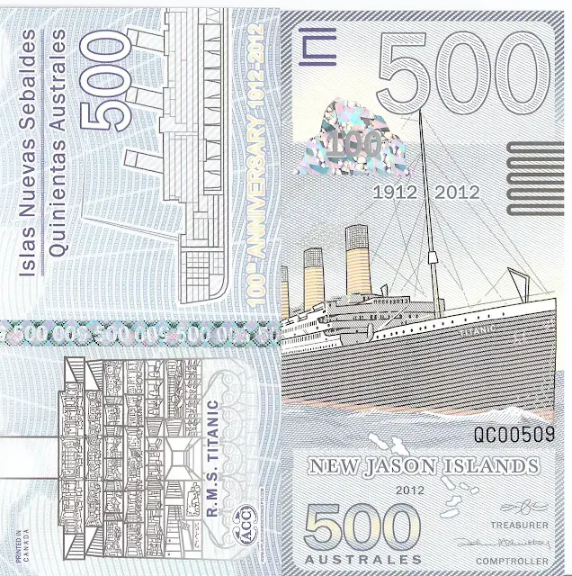 100º aniversário do naufrágio do RMS Titanic (1912 - 2012).