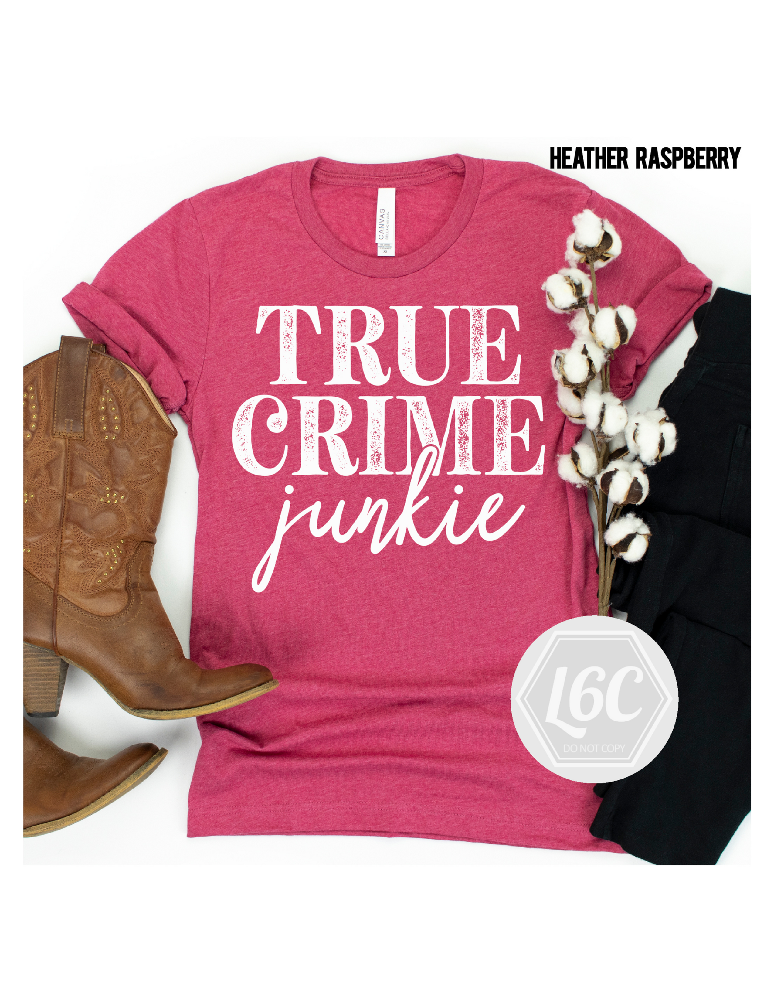 True Crime Junkie T-shirt