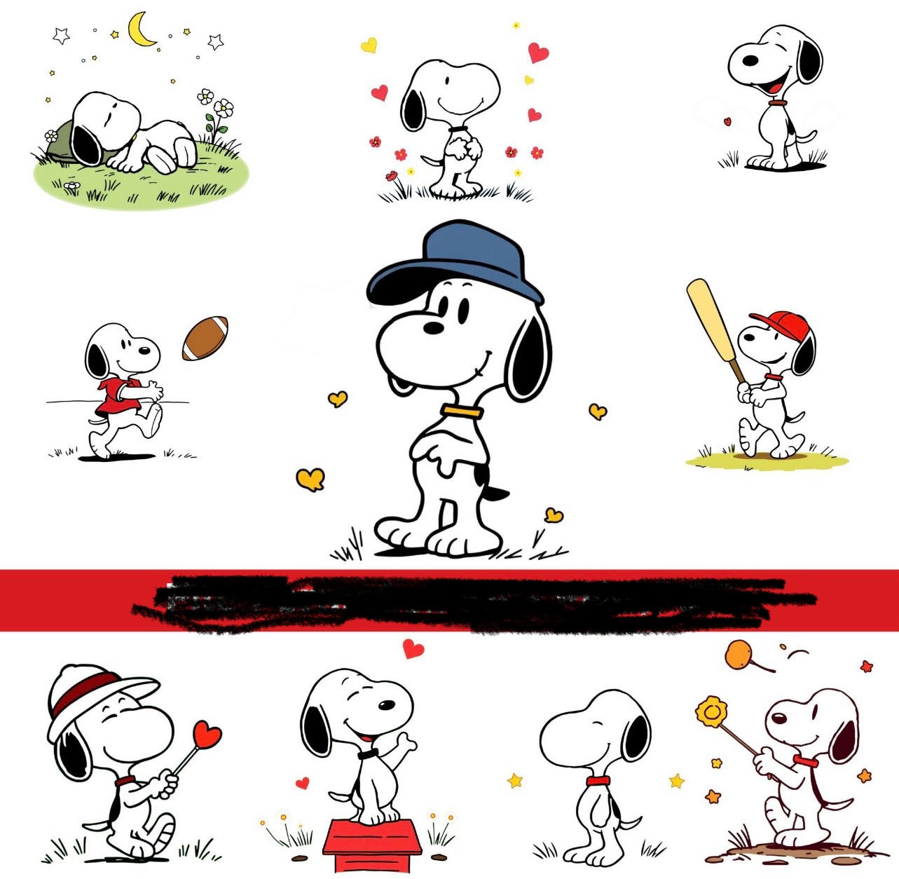 Snoopy Sports Etc