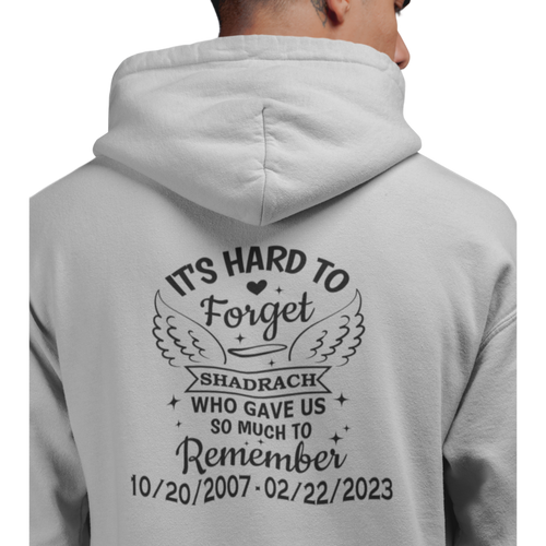 With Pictures Custom Memorial Hoodies Personalized Memorial Hoodie