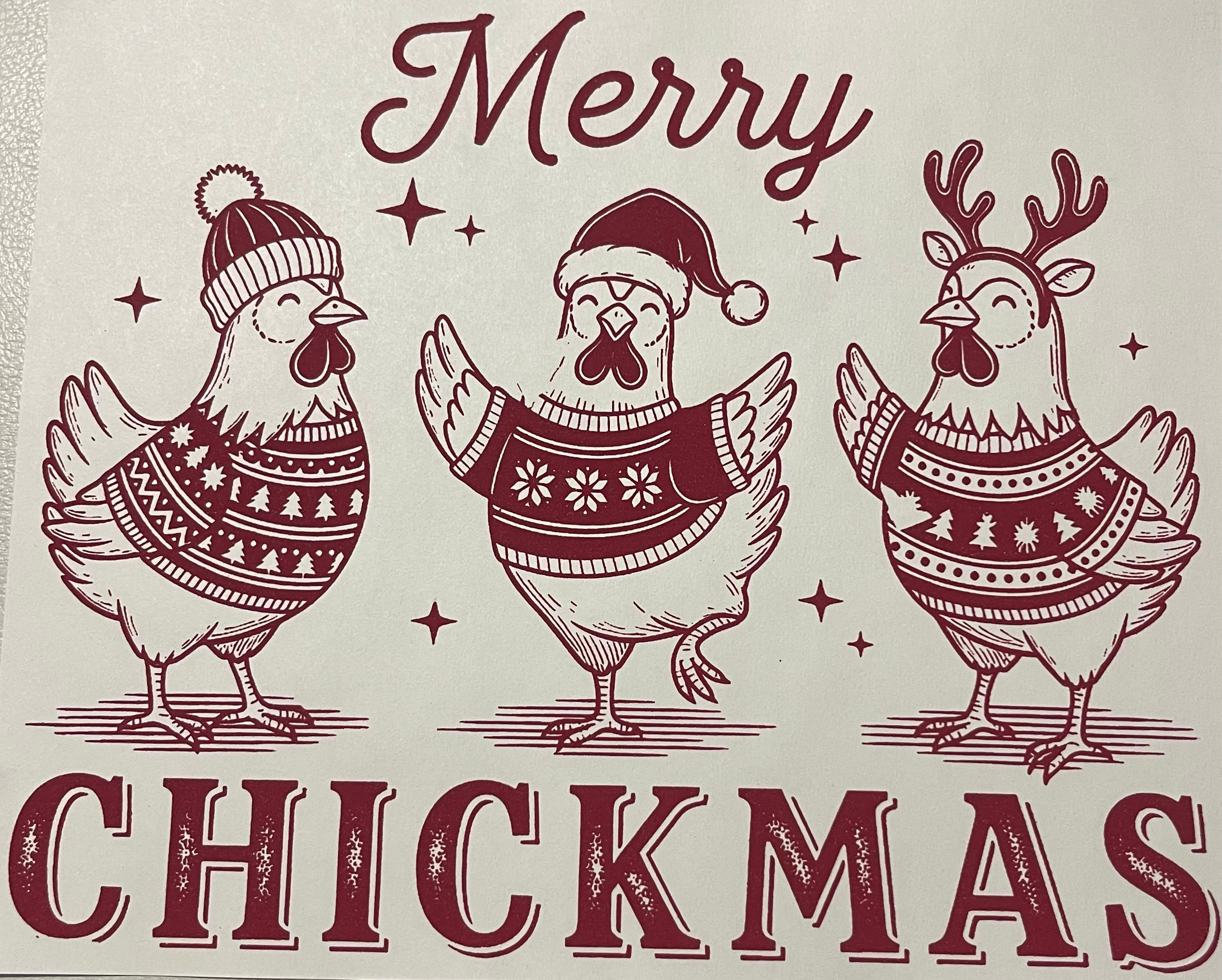 Merry Chickmas