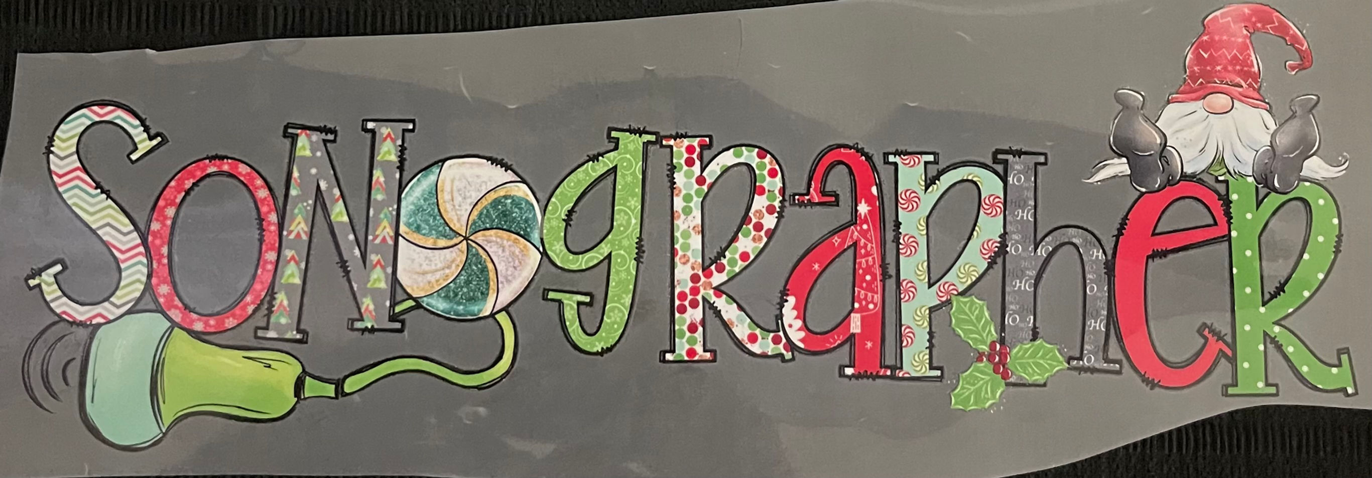 Sonographer (Christmas Style)