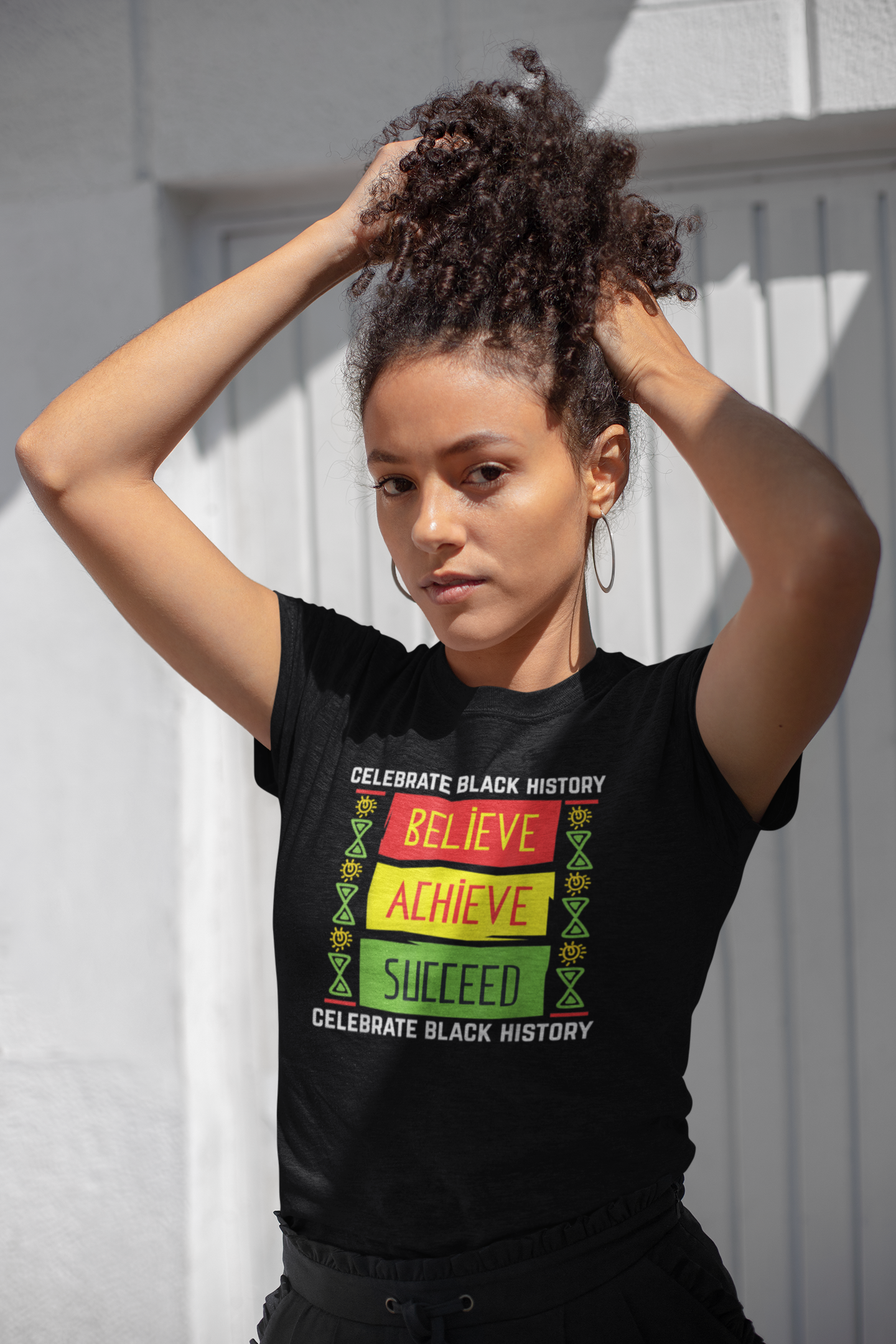 BELIEVE ACHIEVE SUCCEED T-SHIRT