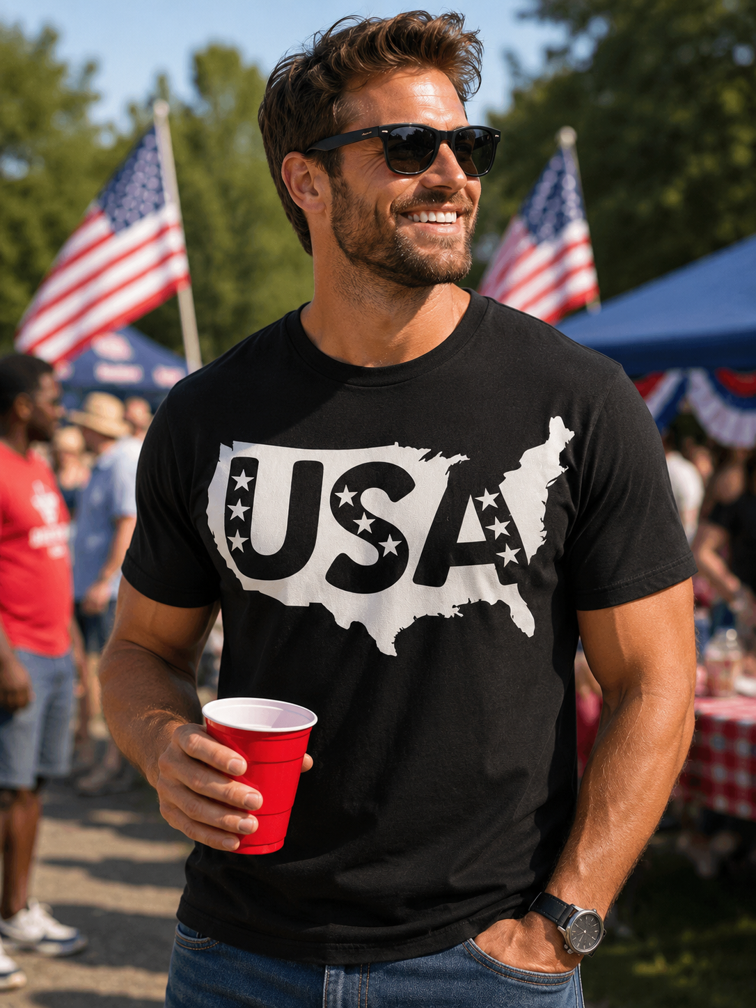 USA (Country Shape)