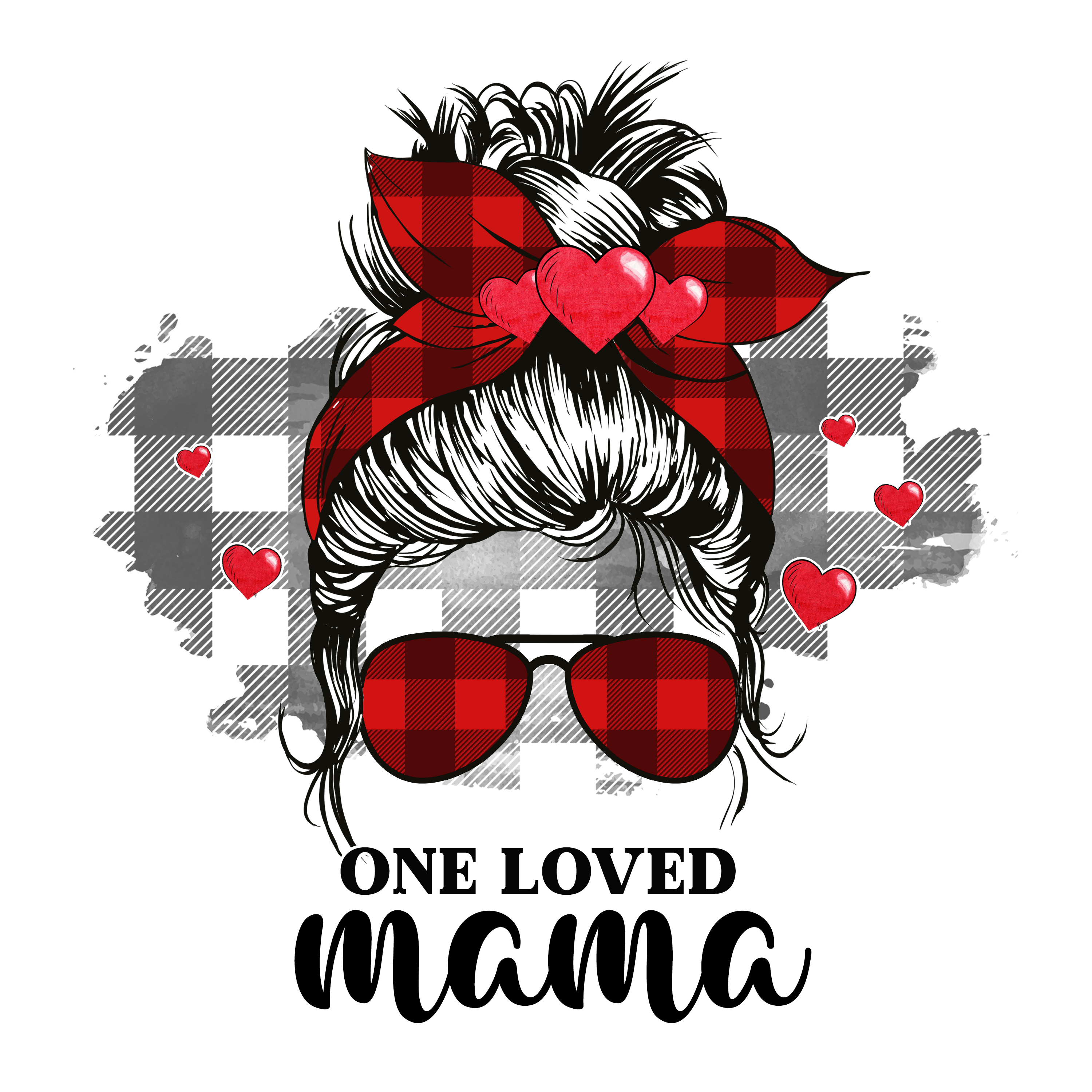 One Loved Mama Valentines T-shirt