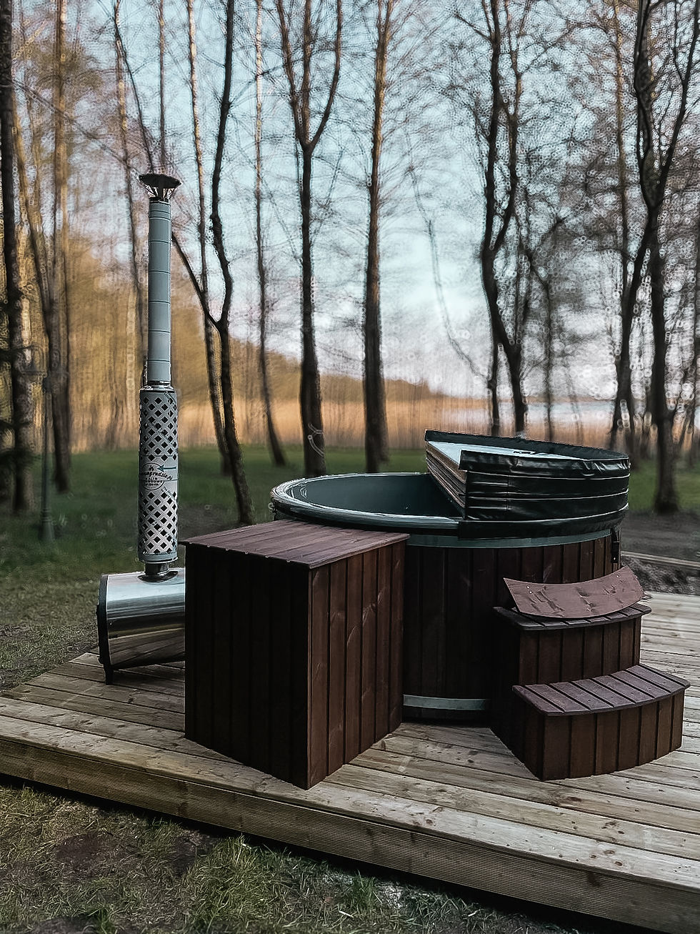 Miniatura: Balia z piecem zewnętrznym -  [2 systemy w cenie 1]