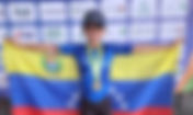 Atleta patrocinada por Bancamiga logra dos medallas de oro para Venezuela