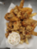 Liver and 3 Wings Dinner